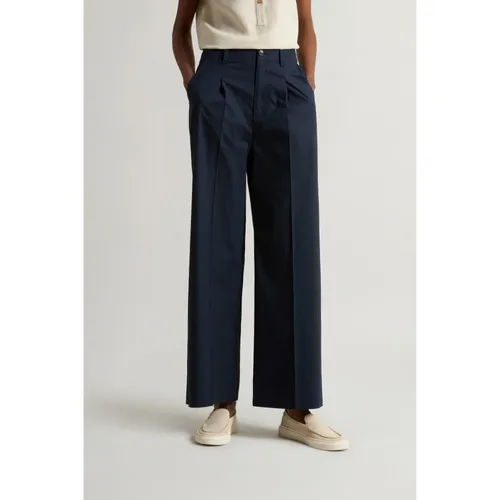 Trousers > Wide Trousers - - Woolrich - Modalova