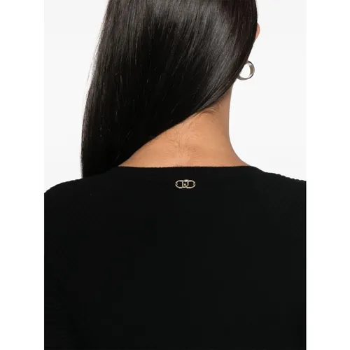 Knitwear > V-neck Knitwear - - Liu Jo - Modalova
