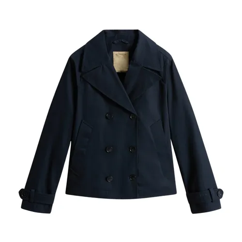 Coats > Double-Breasted Coats - - Woolrich - Modalova