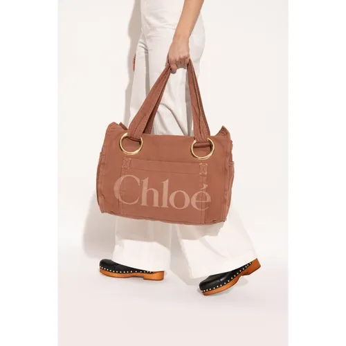 Chloé - Bags > Tote Bags - Brown - Chloé - Modalova