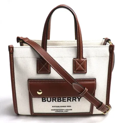Pre-owned > Pre-owned Bags > Pre-owned Tote Bags - - Burberry Vintage - Modalova