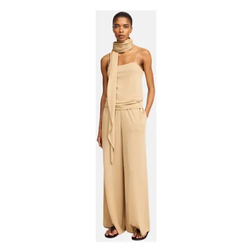 Trousers > Wide Trousers - - By Malene Birger - Modalova