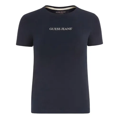 Guess - Tops > T-Shirts - Blue - Guess - Modalova