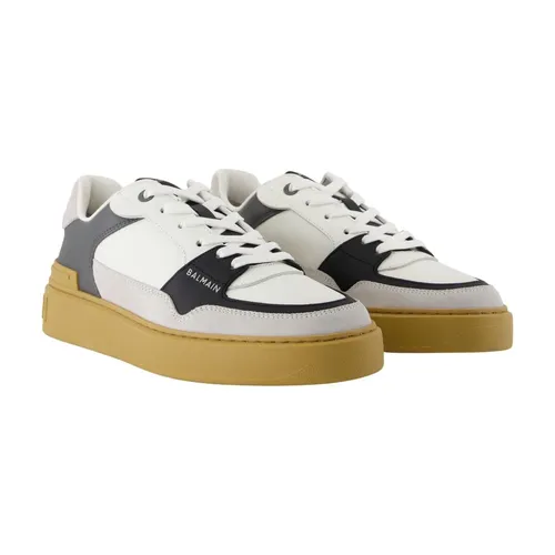 Balmain - Shoes > Sneakers - Gray - Balmain - Modalova