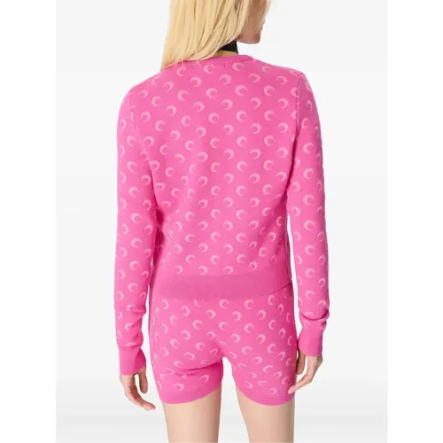 Knitwear > Cardigans - - Marine Serre - Modalova