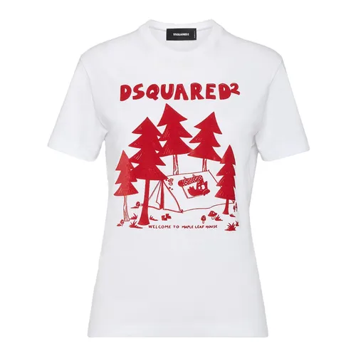 Tops > T-Shirts - - Dsquared2 - Modalova