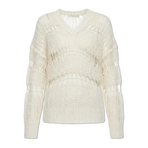 Knitwear > V-neck Knitwear - - Fabiana Filippi - Modalova