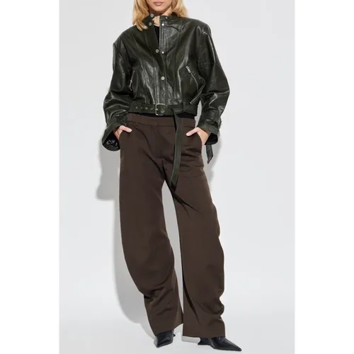 Jackets > Leather Jackets - - Gestuz - Modalova