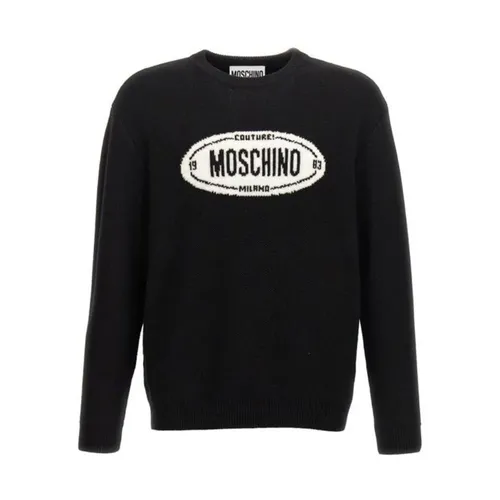 Knitwear > Round-neck Knitwear - - Moschino - Modalova