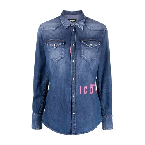 Blouses & Shirts > Shirts - - Dsquared2 - Modalova