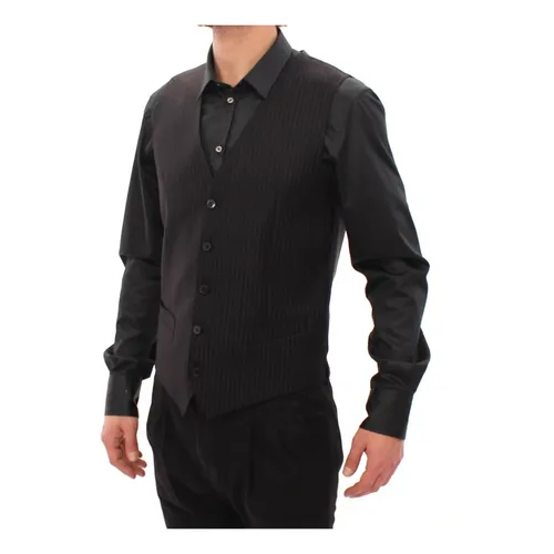 Suits > Suit Vests - - Dolce & Gabbana - Modalova