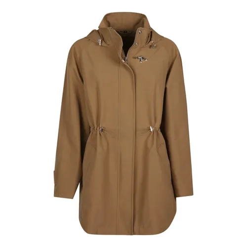 Fay - Coats > Parkas - Brown - Fay - Modalova