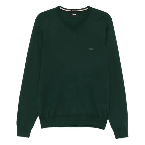 Knitwear > V-neck Knitwear - - Hugo - Modalova
