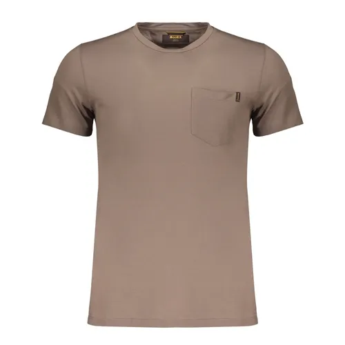Moorer - Tops > T-Shirts - Brown - Moorer - Modalova