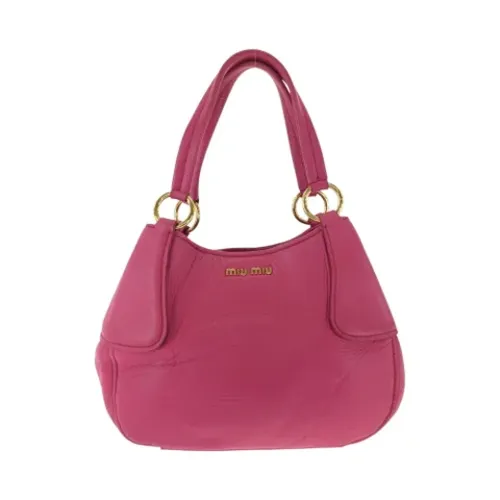 Pre-owned > Pre-owned Bags > Pre-owned Handbags - - Miu Miu Pre-owned - Modalova