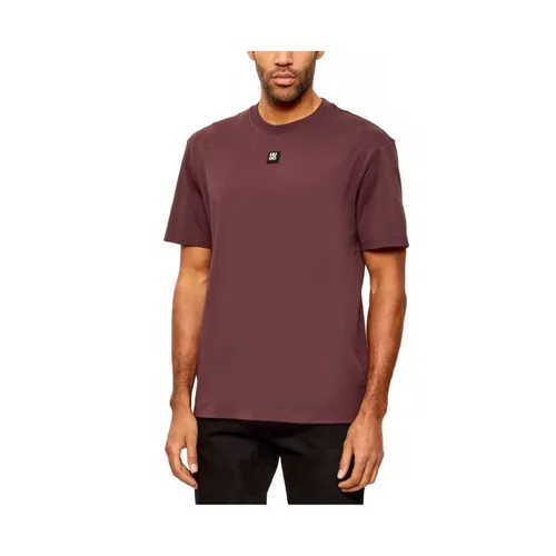 Hugo - Tops > T-Shirts - Purple - Hugo - Modalova