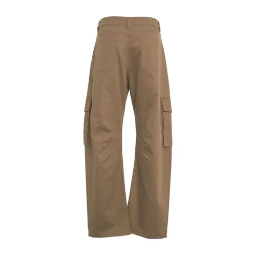 Trousers > Straight Trousers - - Golden Goose - Modalova