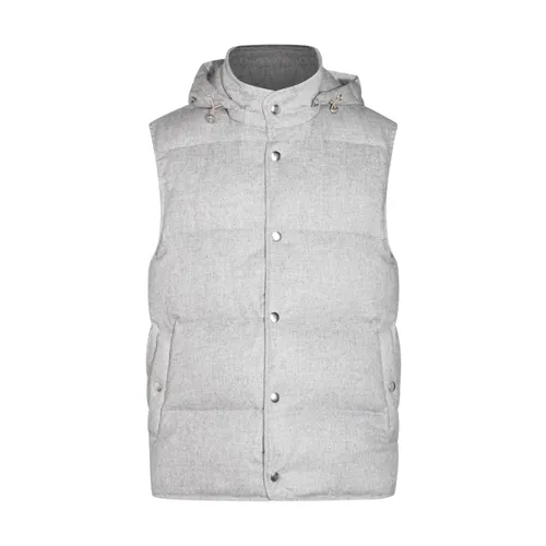 Eleventy - Jackets > Vests - Gray - Eleventy - Modalova