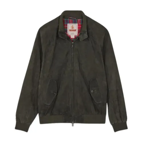Jackets > Leather Jackets - - Baracuta - Modalova