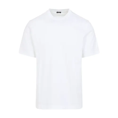 Zegna - Tops > T-Shirts - White - Zegna - Modalova