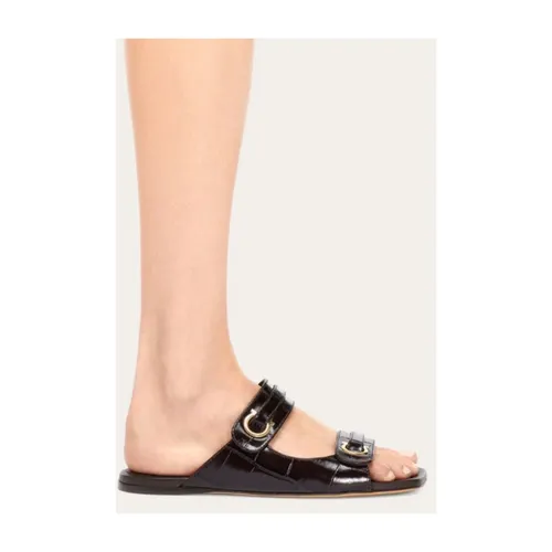Shoes > Flip Flops & Sliders > Sliders - - Ferragamo - Modalova