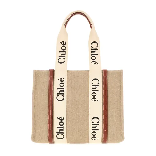 Chloé - Bags > Tote Bags - Beige - Chloé - Modalova