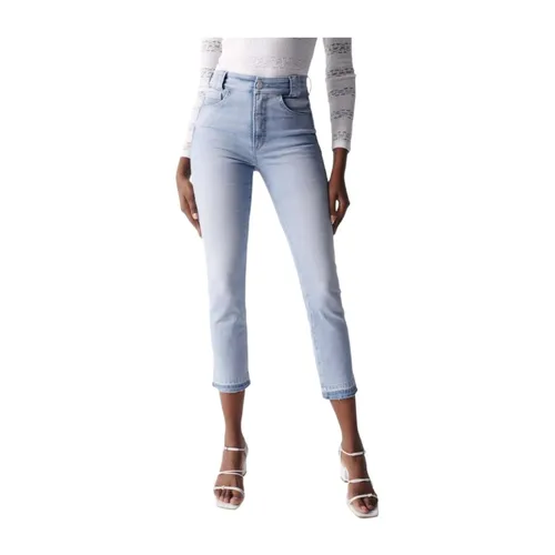 Jeans > Cropped Jeans - - Salsa - Modalova