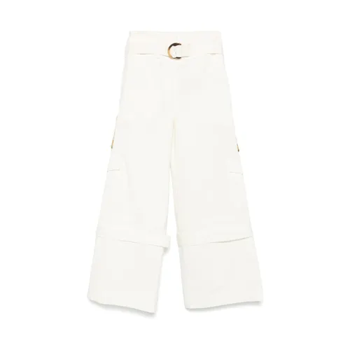 Trousers > Wide Trousers - - Zimmermann - Modalova
