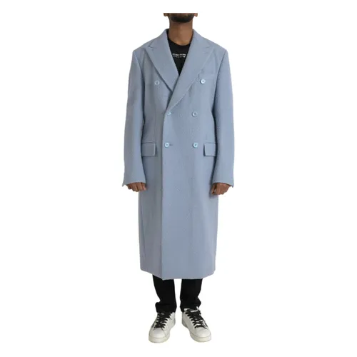 Coats > Double-Breasted Coats - - Dolce & Gabbana - Modalova