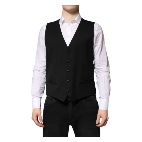 Suits > Suit Vests - - Dolce & Gabbana - Modalova