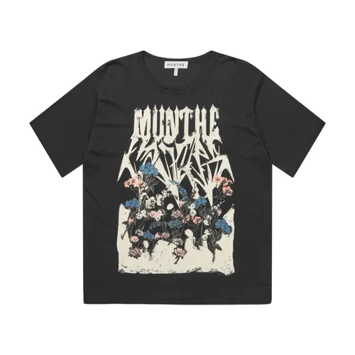Munthe - Tops > T-Shirts - Black - Munthe - Modalova