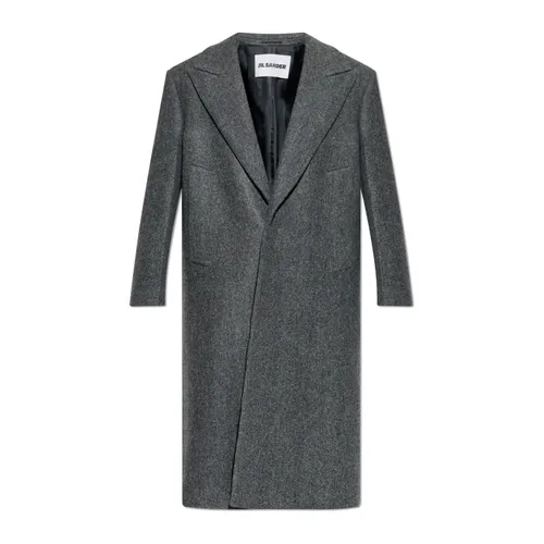 Coats > Single-Breasted Coats - - Jil Sander - Modalova