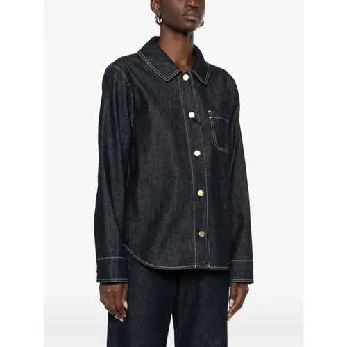 Blouses & Shirts > Denim Shirts - - Max Mara - Modalova