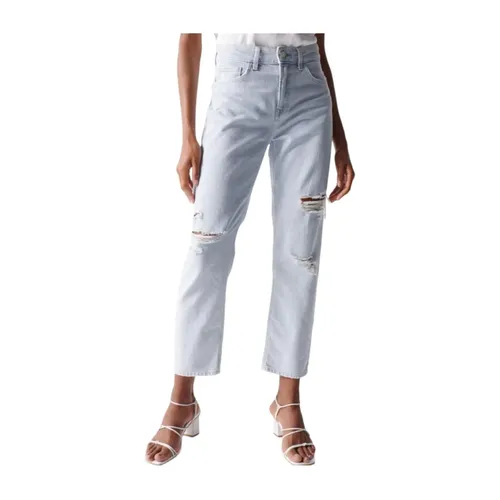 Jeans > Cropped Jeans - - Salsa - Modalova