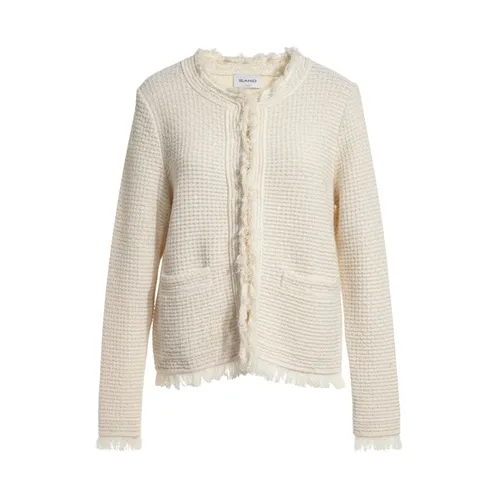 Jackets > Tweed Jackets - - Sand - Modalova