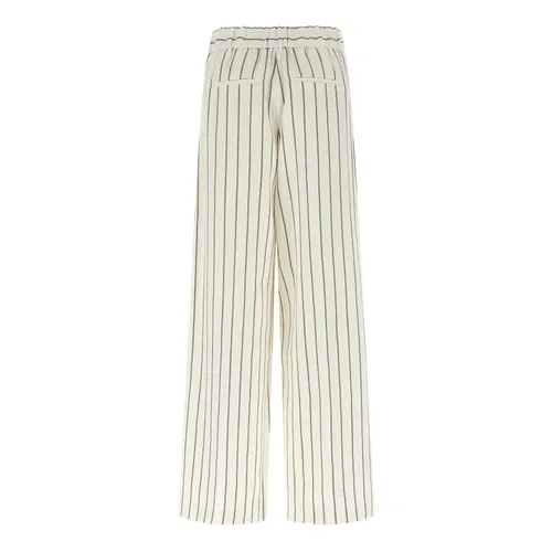 Trousers > Wide Trousers - - Peserico - Modalova