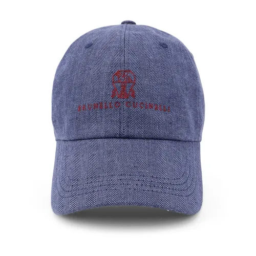 Accessories > Hats > Caps - - Brunello Cucinelli - Modalova