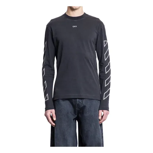 Tops > Long Sleeve Tops - - Off White - Modalova