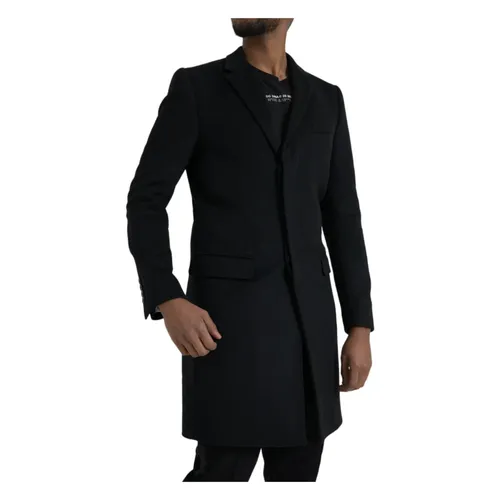 Coats > Single-Breasted Coats - - Dolce & Gabbana - Modalova