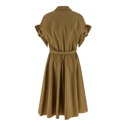 Dresses > Day Dresses > Midi Dresses - - Nude - Modalova