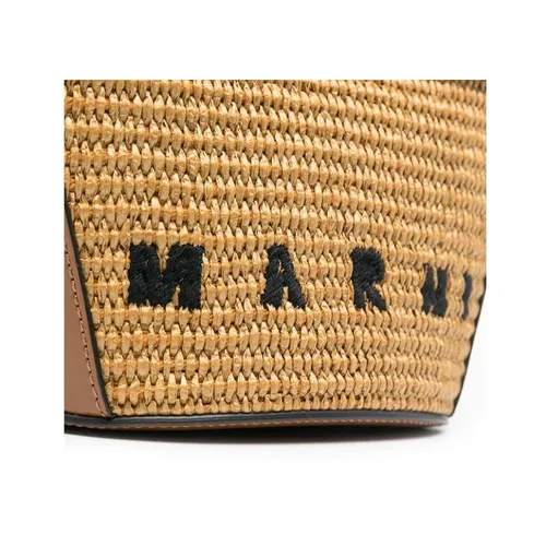 Marni - Bags > Handbags - Brown - Marni - Modalova
