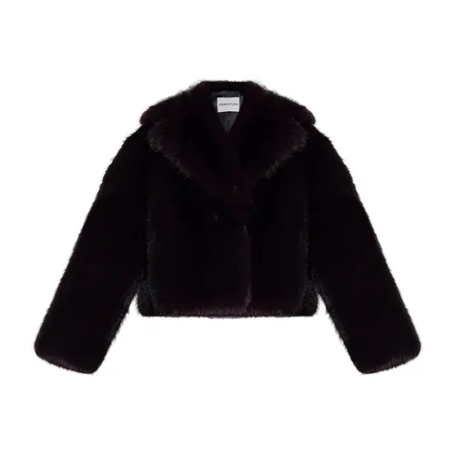 Jackets > Faux Fur & Shearling Jackets - - Stand Studio - Modalova