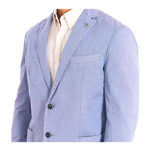 Suits > Formal Blazers - - La Martina - Modalova