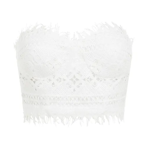 Tops > Sleeveless Tops - - Ermanno Scervino - Modalova