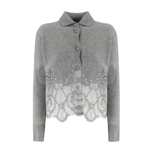 Knitwear > Cardigans - - Ermanno Scervino - Modalova