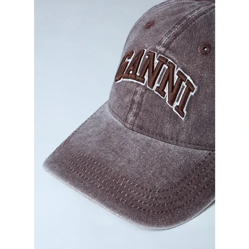 Accessories > Hats > Caps - - Ganni - Modalova