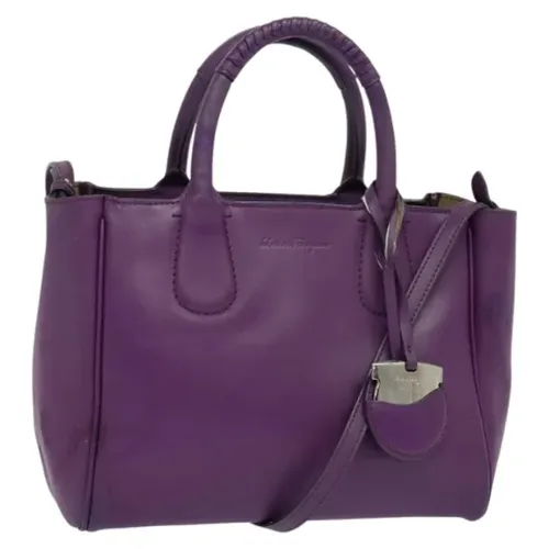 Pre-owned > Pre-owned Bags > Pre-owned Tote Bags - - Salvatore Ferragamo Pre-owned - Modalova