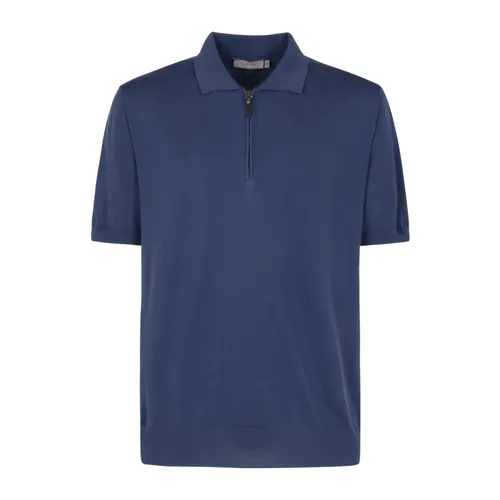 Tops > Polo Shirts - - Canali - Modalova