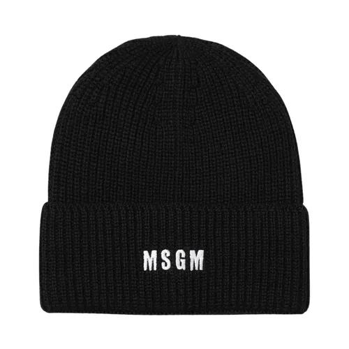 Accessories > Hats > Beanies - - Msgm - Modalova
