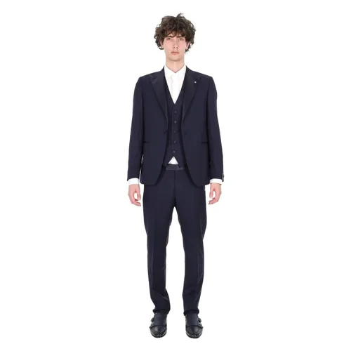 Suits > Suit Sets > Single Breasted Suits - - Tagliatore - Modalova
